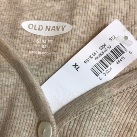 Old Navy Heather Gray V-Neck Tunic - Picture 8 of 11